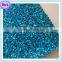 Hot sale chunky glitter pu leather for shoe, cheap glitter wallpaper