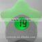 EN71-1-2-3 approval Star Shape Room Thermometer Temperature Displayer LED Color Changing Night Light Lamp for Babies Kids
