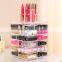 C163 Acrylic Rotary Cosmetic Lipstick Display Rack