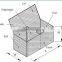 Anping factory supply hot-dipped galvanized gabion Basket Wire Mesh,gabion wall basket,gabion mattress
