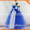 full-length ball gown flower dress for girls evening ball gown children fashion and hot party flower dress