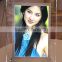 Beautiful slim crystal LED photo picture frame