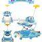 Mobile Entertainer Plastic Music Toys Plastic Baby Walker With Brakes