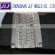 customized injection multi mold for abs black plastic parts