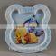 2016 New Product Kids Cute melamine plate,/Best Baby Product and gift melamine plate cute cartoon/kids melamine serving tray