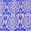 Top grade bright colorful polyester stretch dot lace fabric for dress