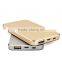 Hot portable advertising power bank 4000mah rechargeable battery for iphone