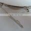 Decorative beautiful Blank metal barrette hair clips for woman hair