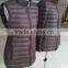 Collapsible Jackets Ultralight Down Jacket Vest 2015-2016