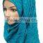 New Silk Muslim Hijab Fashionable Islamic Scarf Plain Solid Pattern