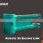 Bucket Link / Excavator Support Arm / Kobota 50 H-link