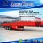 own factory 3 Axles Cargo Side Wall Open Flatbed Semi Trailer with Pannel for sale / Concrete price for trailer trader