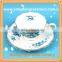 YF27023 Ceramic Tea Cup And Saucer With Golden Rim