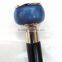 Antique brass walking cane/Blue color walking cane/Beautiful color walking cane wk1111