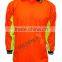 men's cotton bank long sleeve safety polo shirt made in China hot sale in 2015