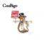 Charming Black Hat Cool Snowman Pin Brooch Christmas Party Gift Promotion Apparel Accessories