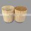 500pcs soft can curved wooden round toothpicks