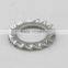 Stainless steel External teeth serrated lock washers DIN6798 GB862.2