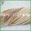 Chinese sale by bulk button natural freshwater raw pearls necklace strand