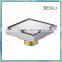 Insert Tiles Concrete shower drain Chromed Floor Waste 120825W