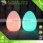 Rechargeable cordless decorative LED table lamp / LED color changing ball light outdoor