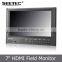 7-inch 1280*800 On-camera Field hdmi ypbpr monitor Focus Assistance Exposure ST7DII