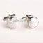 White and black alloy cufflinks ,Swank red fiber cufflinks, Fiber cufflinks