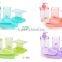 MZ Hot sale bathroom accessories set with lotion bottle ,tooth-brushing cup, toothbrush cup and soap box