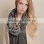Factory Direct Supply Gold Lurex Marled Girls' Knit Infinity Scarf