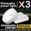 3 action color dimmable led panel light price