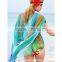 2015 seaside beach summer bikini smock Super chiffon silk scarves dress