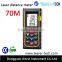 2015 High quality 70m laser distance meter laser rangefinder accuracy 2mm Maximum measuring distance 70m