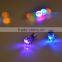 Hot Sale Charm LED Earring Light Up Crown Glowing Crystal Stainless Ear Drop Ear Stud Earring