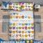 Polyester Printing Macarons Design 3D Bed Set