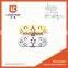 Zinc alloy fold-in-half round Drop Down Lid Hinge
