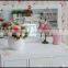 Luxury wood dressing table stool mirror elegant white make-up hair nail drawers