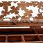 Antique wooden folding jewelry box with cheap price