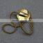 Sinicline Fashion Metal Price Clothing Seal Tag In red or gold Color line