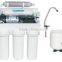 2014 hot sale home appliance 5/6/7 Use and under sink Reverse Osmosis Type with UV lamp water purifier