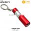 Aluminium Alloy Led Carabiner Key Ring with High Quality