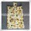 Folding Polyester flower shape tote Bags