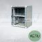 white 6u metal network enclosure