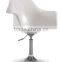 DLS D1011height adjustable metal chrome swivel rocker chair base round swivel base for chair sofa leg