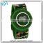 2014 latest hot sale unisex vogue colorful silicone slap watch digital watch movement