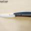 Best Quality 6 inch Japanese Style Ceramic Chef Utility Knife, satin finish, black handle in PVC box