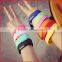 Fashion waterproof digital silicone bracelet watch