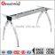 custom made wrought unique iron table bases steel pipe furniture parts