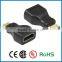 APBG Gold Plated HDMI type A male to male /male to female Adapter Connector