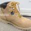 nubuck leather/crazy horse leather/smooth leather rubber oursole steel toe Goodyear welted safety boots for workers