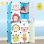 Cute cartoon picture baby bedroom children bookcase furniture